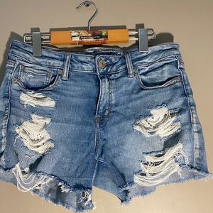 American eagle jean shorts